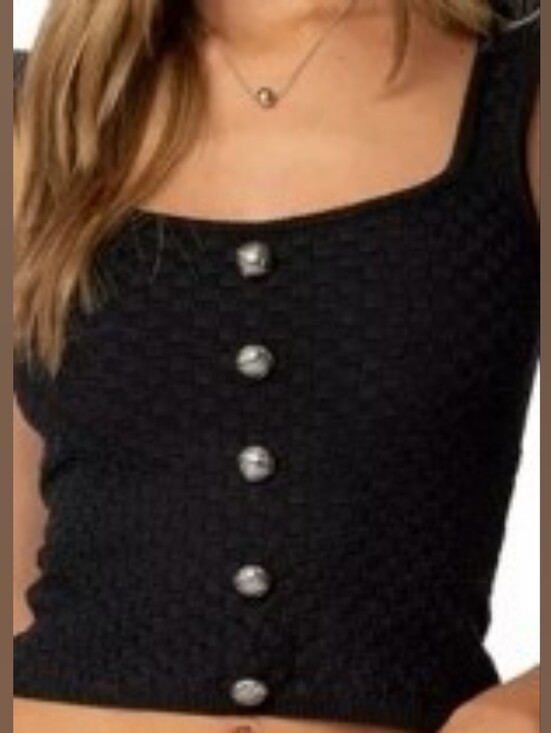 Edikted Pants - Edikted Womens Amalie Knit Tank Top Size